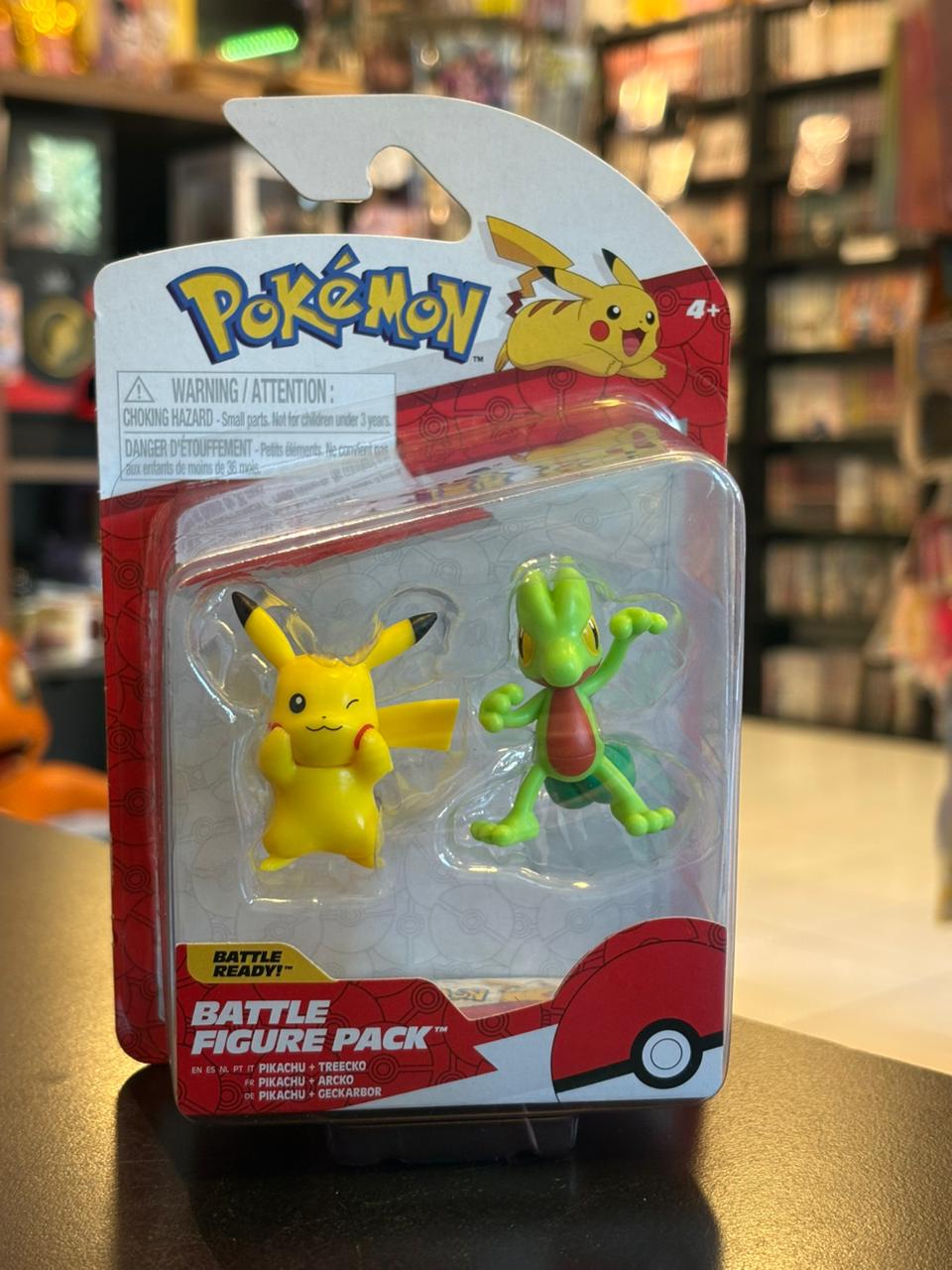PIKACHU Y TREECKO