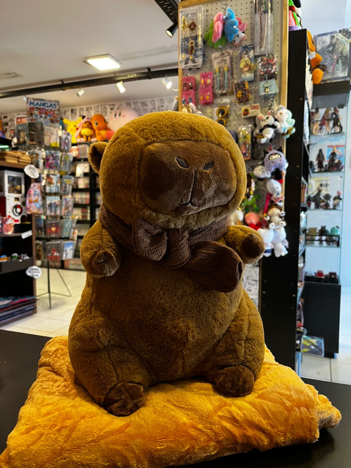 PELUCHE CAPIBARA CON MANTA