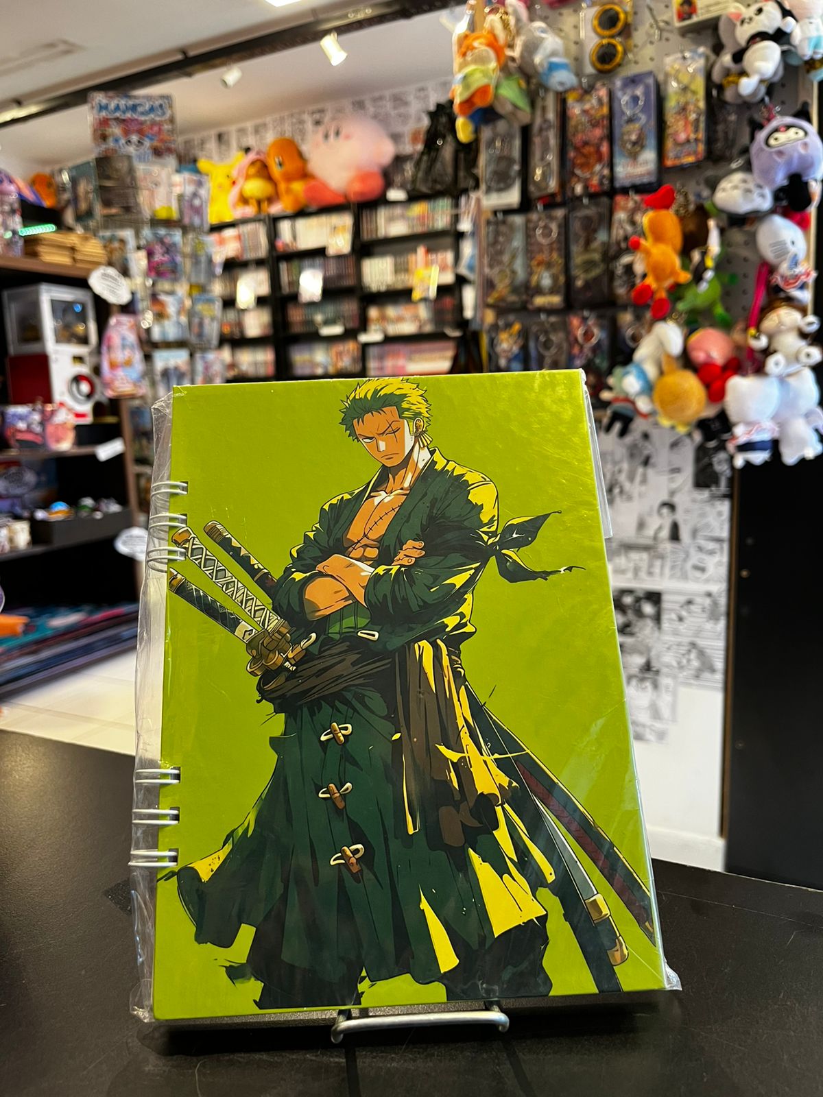 CUADERNOS RAYADOS ZORO A5