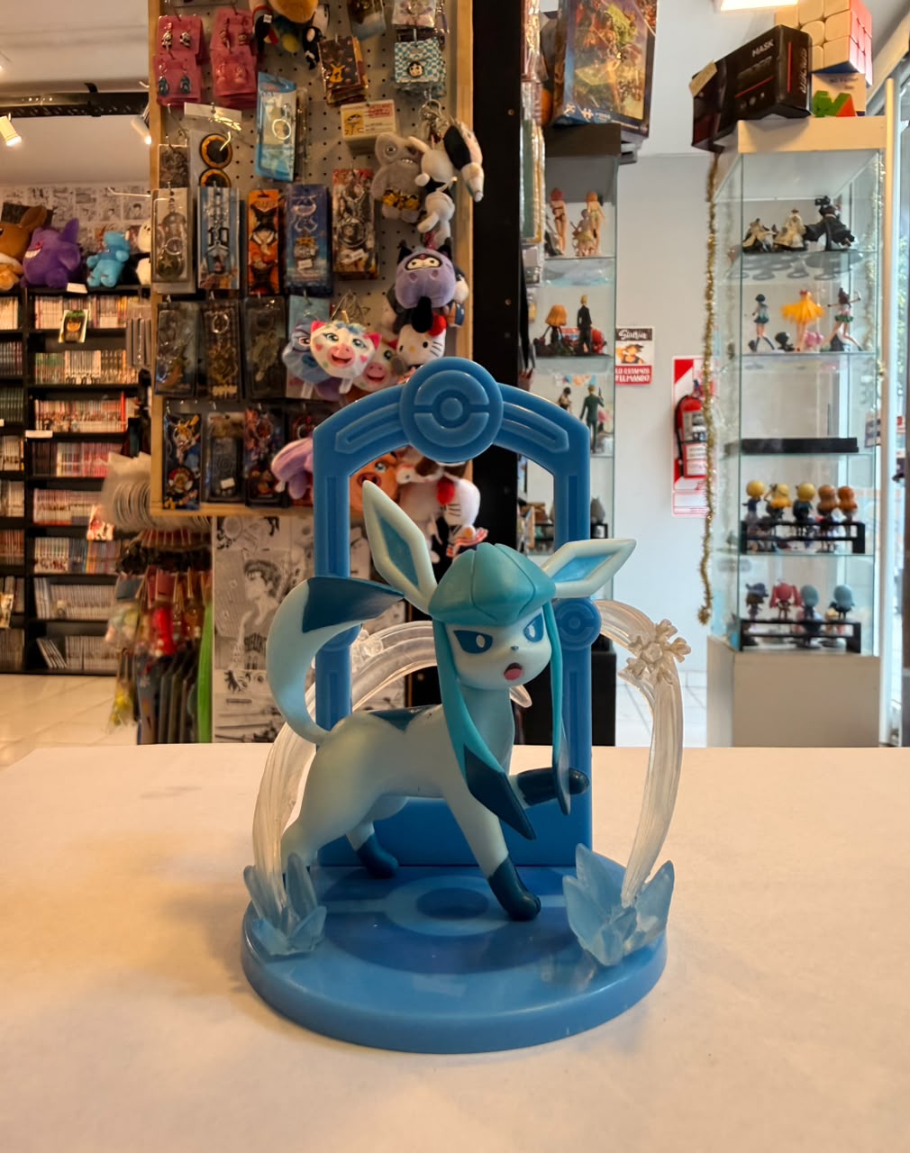 FIGURA DIORAMA DE ENTORNO NATURAL DE GLACEON