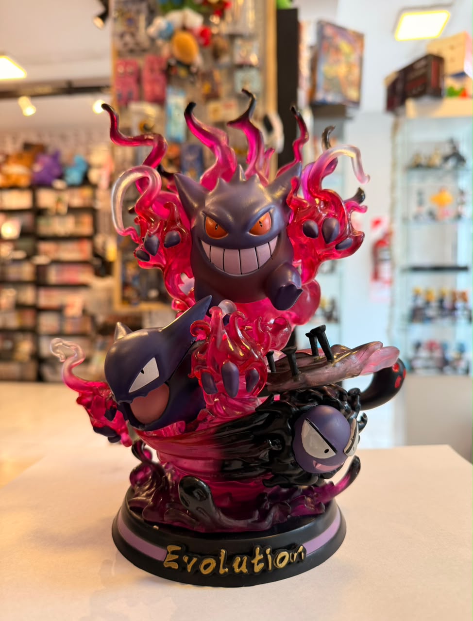FIGURA DE LA LINEA EVOLUTIVA DE GENGAR