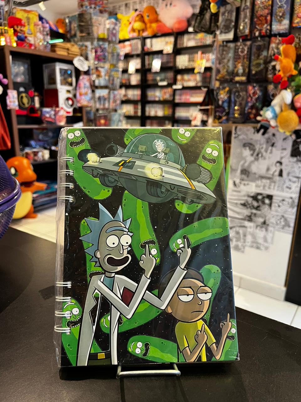 CUADERNO LISO RICK AND MORTY A5