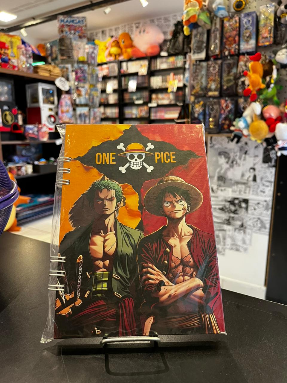 CUADERNO LISO ONE PIECE A5