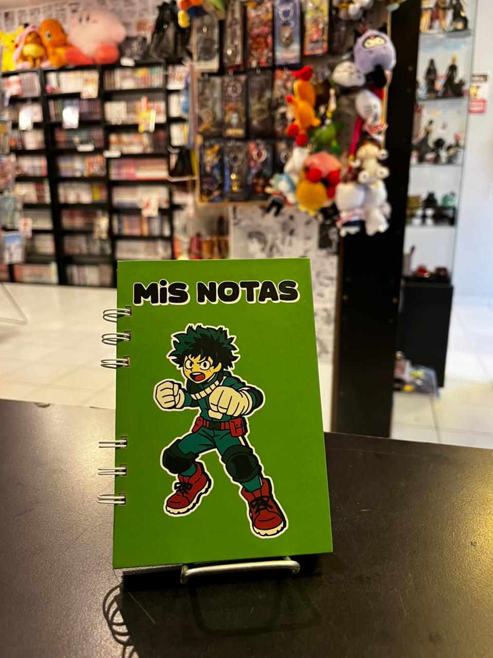 ANOTADOR IZUKU MIDORIYA