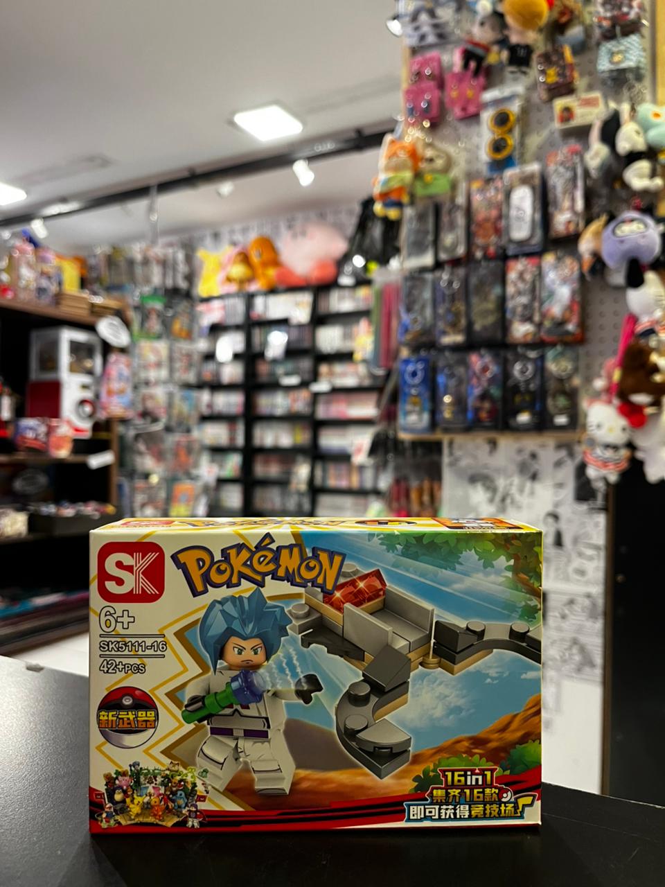 BLOQUES POKEMON JAMES SK5111-16 42+PCS