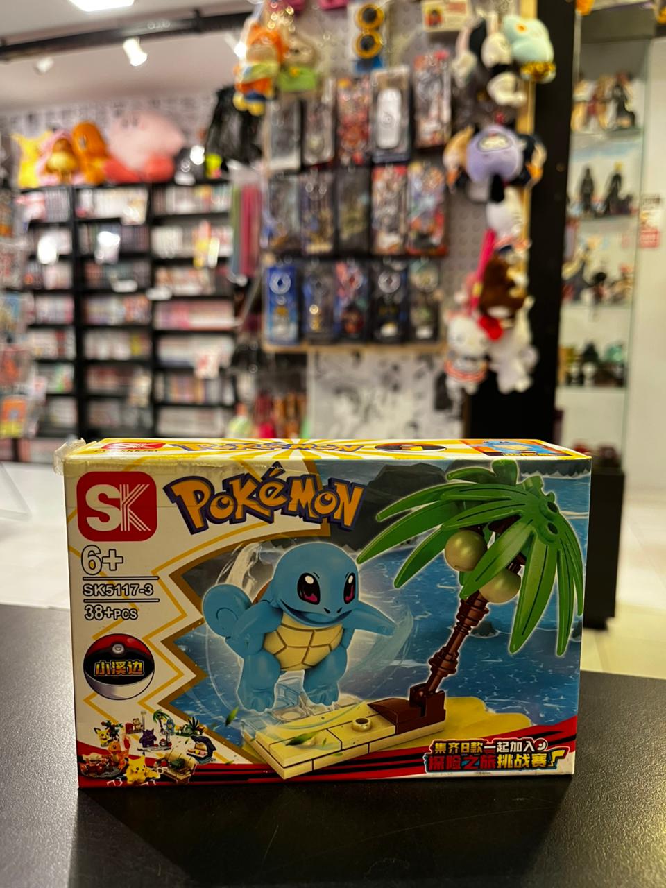 BLOQUES POKEMON SQUIRTLE SK5117-3 38+PCS