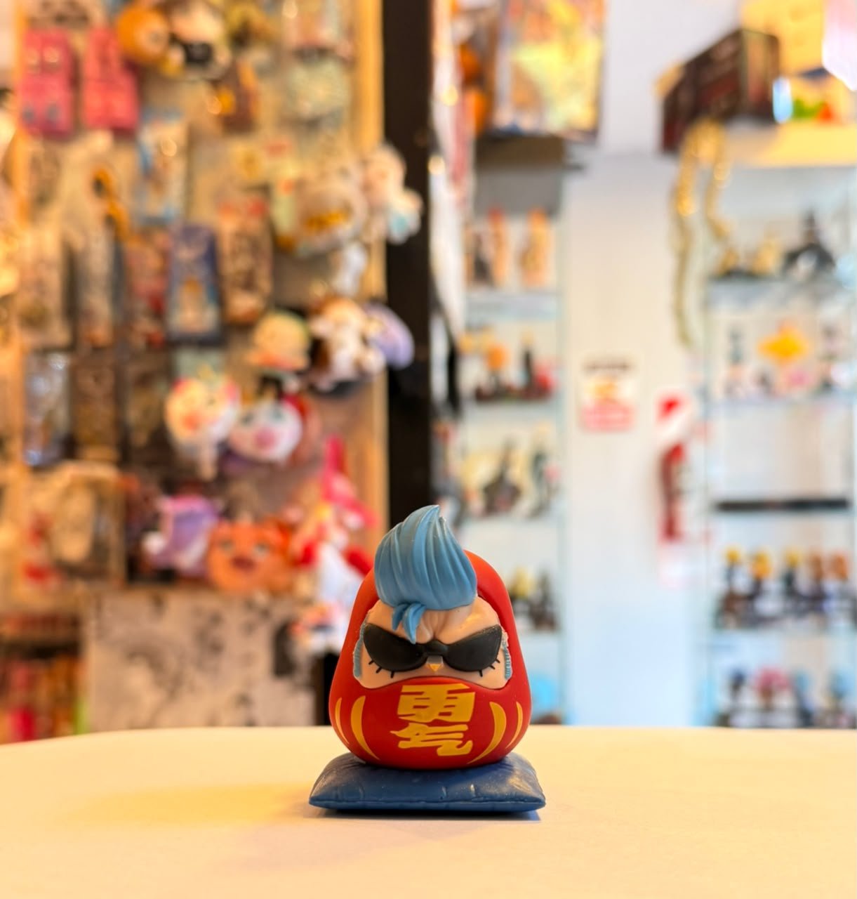 FIGURA GASHAPON DE DARUMA FRANKY