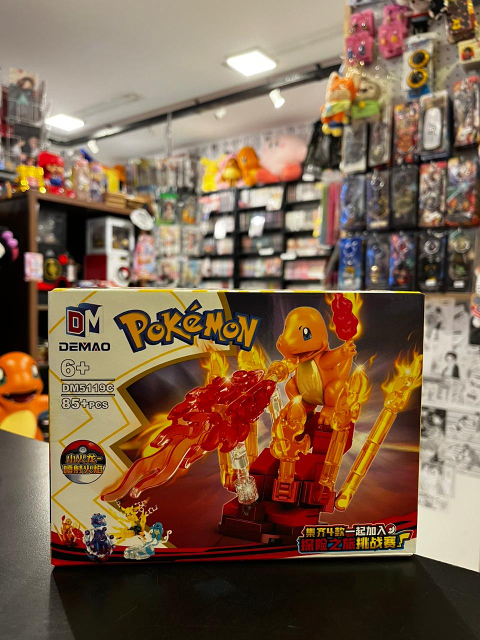 BLOQUES POKEMON CHARMANDER DM5119C 85+PCS