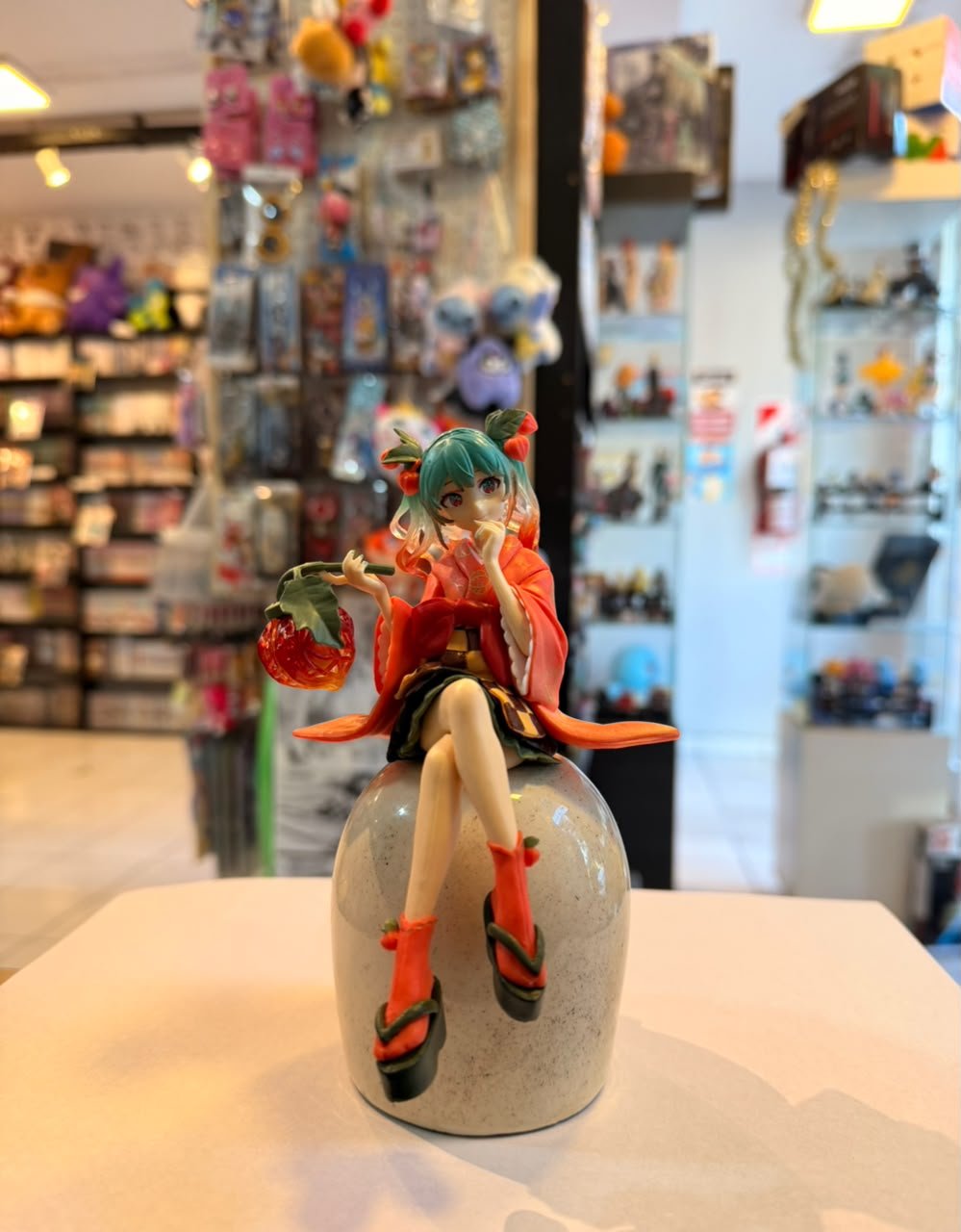 FIGURA DE MIKU VERSION FLOWER FAIRY WINTER CHERRY